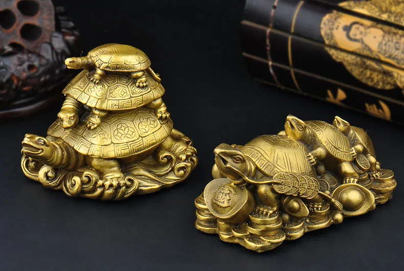 Три фигурки черепахи фэн шуй для долголетия|tortoise feng shui|tortoise figurine |