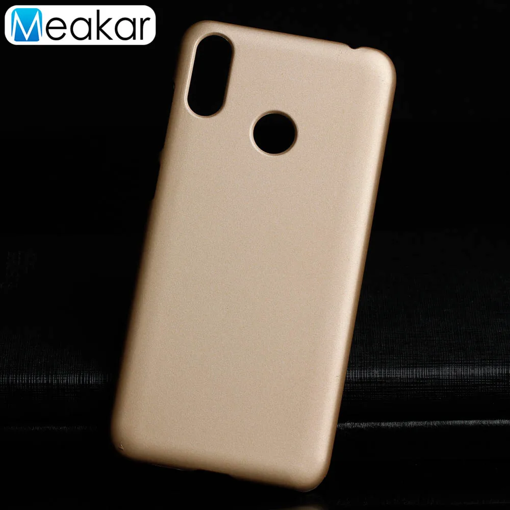 Матовая Пластик Coque 6.3For Asus Zenfone Max M2 ZB633KL чехол для Asus Zenfone Max M2 ZB633KL телефона чехол-лента на заднюю панель - Цвет: Golden