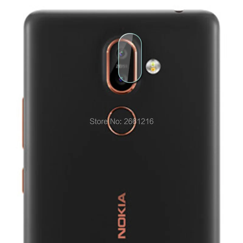 3 шт. для Nokia 7 Plus 7plus TA-1046 TA-1055 Ультрапрозрачная мягкая прозрачная защитная пленка из закаленного стекла для задней панели объектива камеры