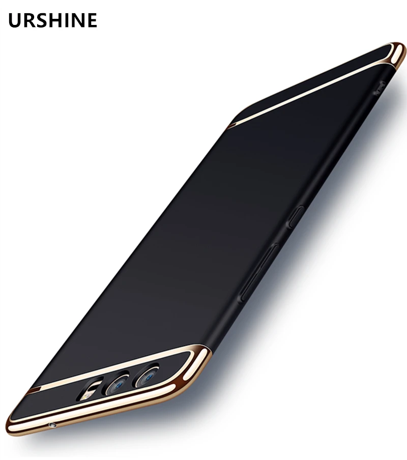 Для Huawei Honor 9 чехол задняя крышка Жесткий защиты цвет синий черный Большие размеры