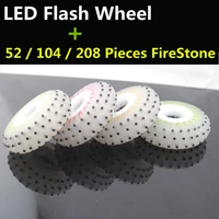 4 pcslot fire stone led flash wheel 90a firestone inline skate shining spark roller wheel for braking fsk slalom for seba