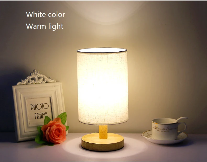 Современная настольная лампа Forbic Bedlamp ночник для спальни тафлампа для гостиной ночной Светильник ламинария де меса абаджур Para Quarto