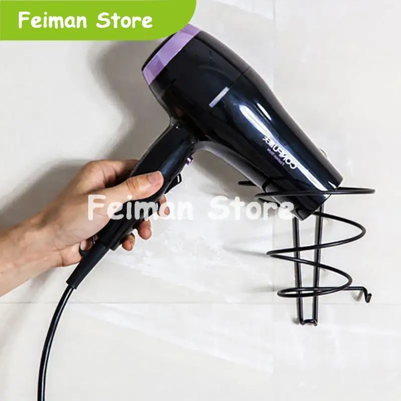 Горячая Распродажа алюминиевая настенная полка для ванной сушилка волос стойка