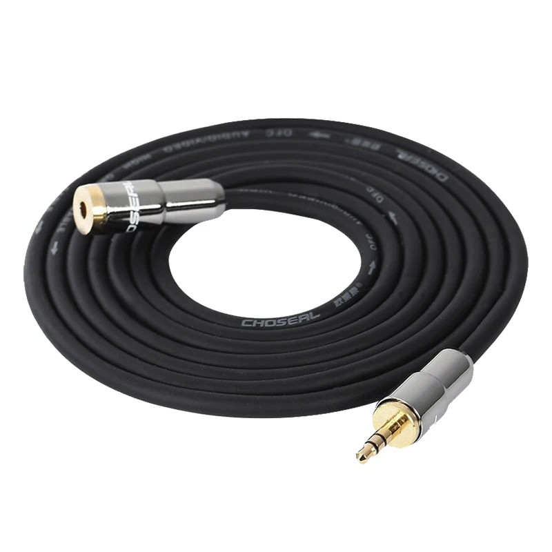 Choseal 30th anniversary QS3402 Удлинительный кабель для наушников Jack 3 5 мм штекер Женский Aux