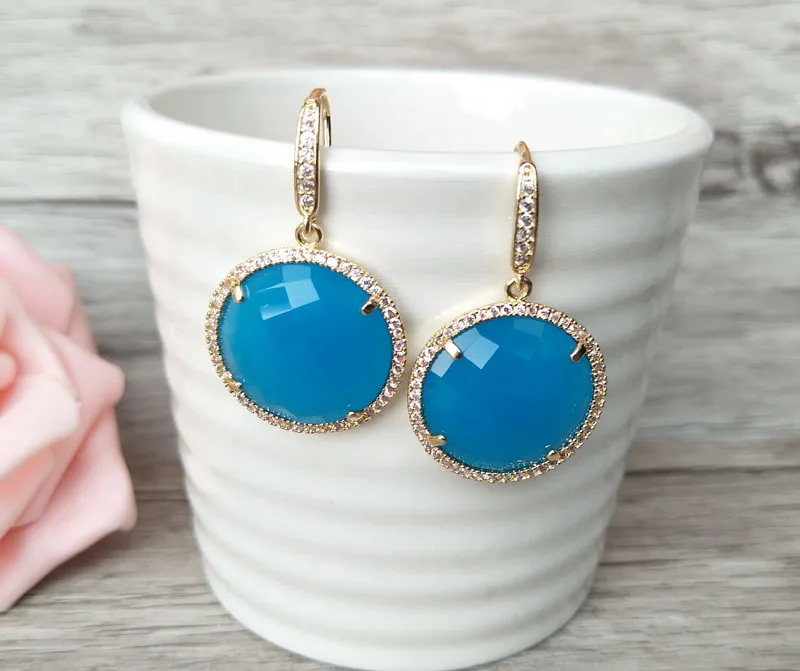 Серьги подвески с натуральным опалом 5 пар|Серьги-подвески| |