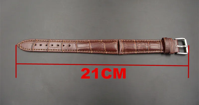 Wholesale 50pcs/Lot 12mm 14mm 16mm 18mm 19mm 20mm 22mm 24mm Genuine Cow Leather Watch Band Watch Straps Black White Brown
