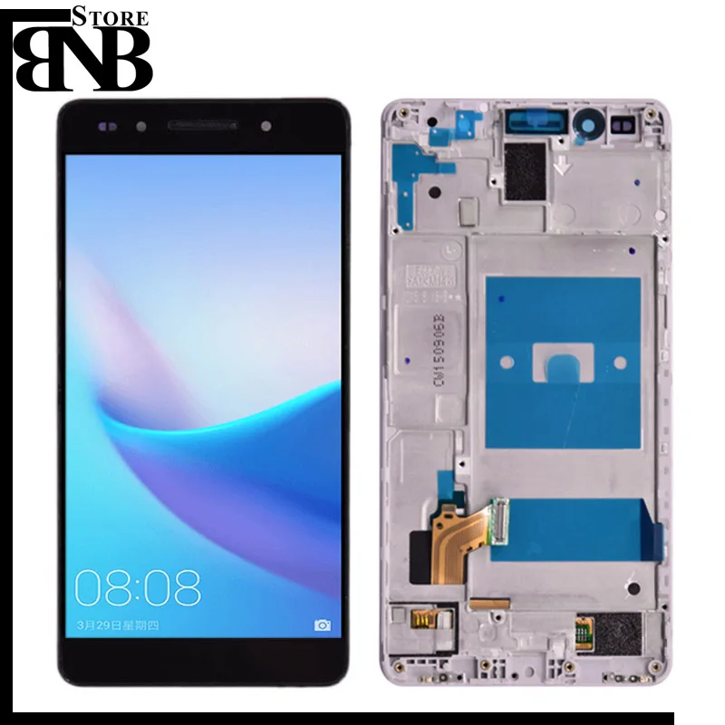 Для Huawei Honor 7 ЖК дисплей с сенсорным экраном дигитайзер в сборе рамкой для honor