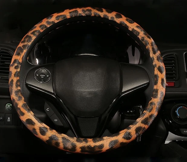 Универсальный 38 см высокое качество модные чехлы рулевого колеса автомобиля