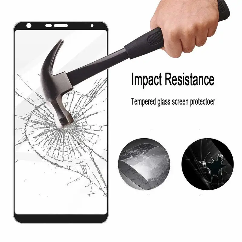 Высокоалюминиевое закаленное 3d-стекло для LG Stylo 5 Stylo5 полное покрытие 9H защитная