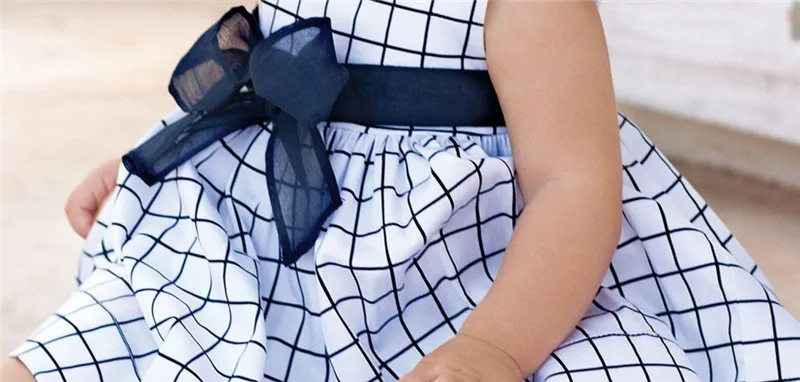 Экологически чистая одежда для маленьких девочек летняя новорожденных платья