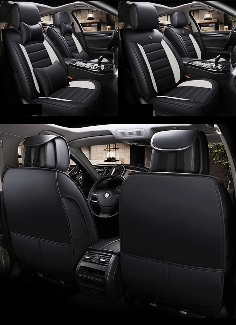 Передняя+ задняя крышка сиденья автомобиля набор для Toyota Pruis Hilux FJ Cruiser Crown Yaris LC Prado Venza Zelas Vios Auris Matrix Corolla Voltz