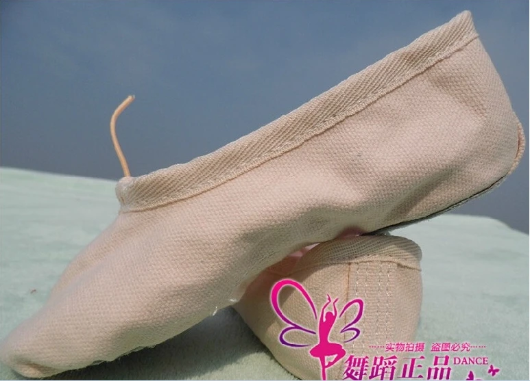Pink Canvas Textile Ballets For Women Ballet Adulto Flats Women Gilrs Ballet Dance Shoes Ballet Slippers