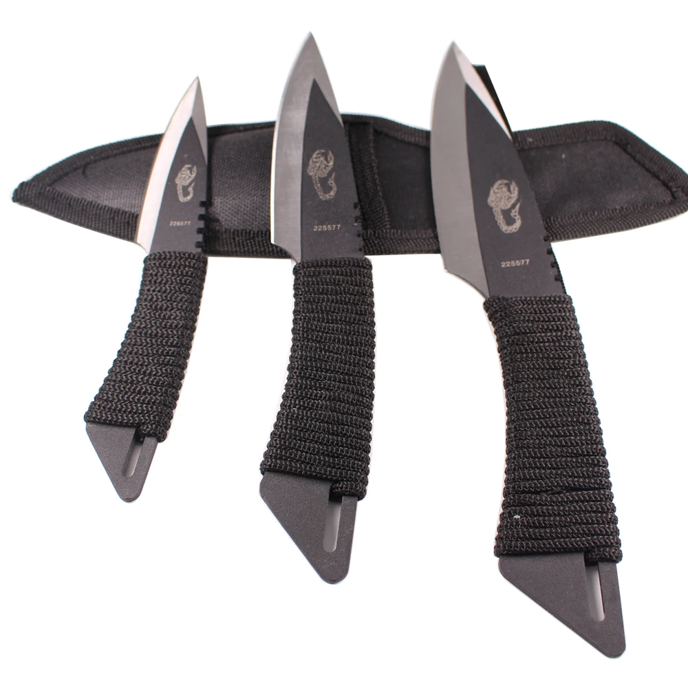 Лидер продаж 3 шт. тактический карманный нож с фиксированным лезвием ножи для