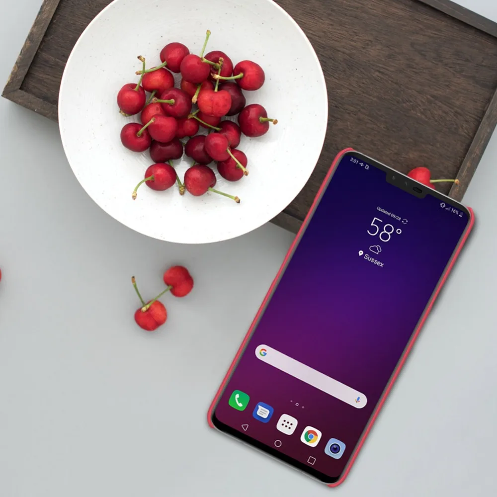 Для LG V40 чехол ThinQ Nillkin супер матовый защитный чехол жесткая Задняя крышка из ПК чехол для LG G8 ThinQ сумки для мобильных телефонов