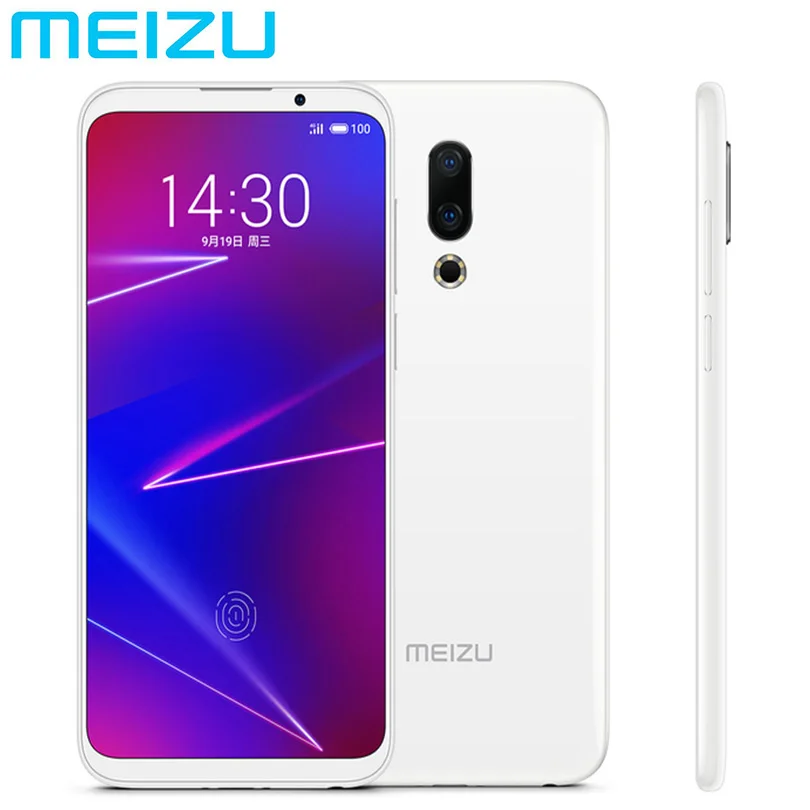 Meizu 16, 4G, LTE, 6G, 64G, глобальная версия, мобильный телефон Snapdragon 710, четыре ядра, 6,0 дюймов, 2160x1080 P, полный экран, двойная камера заднего вида