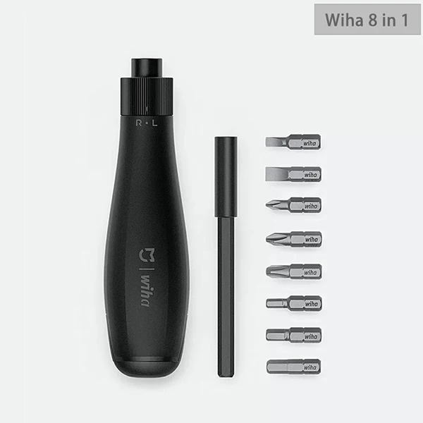 S2 Wiha 8 in 1 Xiaomi Wiha 8 в 1 Набор отверток для ежедневного использования прецизионные магнитные биты DIY Отвертка Набор для дома - Цвет: S2 Wiha 8 in 1