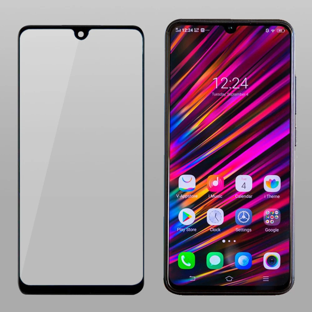 Закаленное 3D стекло с полным наклеиванием для Vivo Y97 2 шт. полноэкранная Защитная