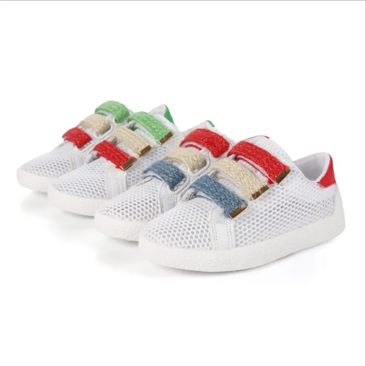 Топ продаж детей shoes девушки кроссовки 2017 летние новых мальчиков дышащая спорт