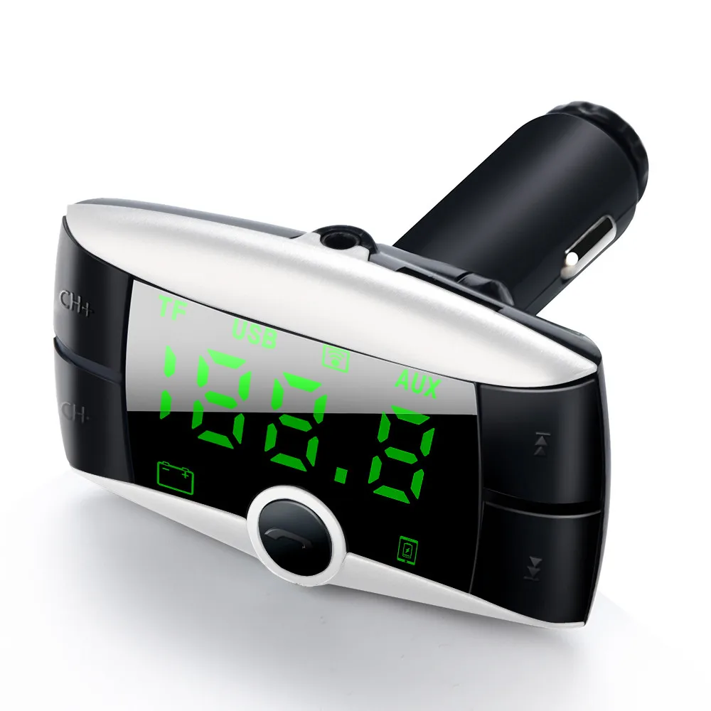 Автомобильный MP3-плеер FM беспроводной Bluetooth fm-передатчик модулятор Автомобильный комплект MP3-плеер двойной USB зарядное устройство для автомобиля