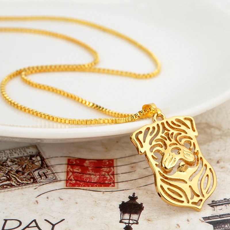 Мопса собака ожерелье Мопс Collier Femme девушка подарок любимого питомца ошейник