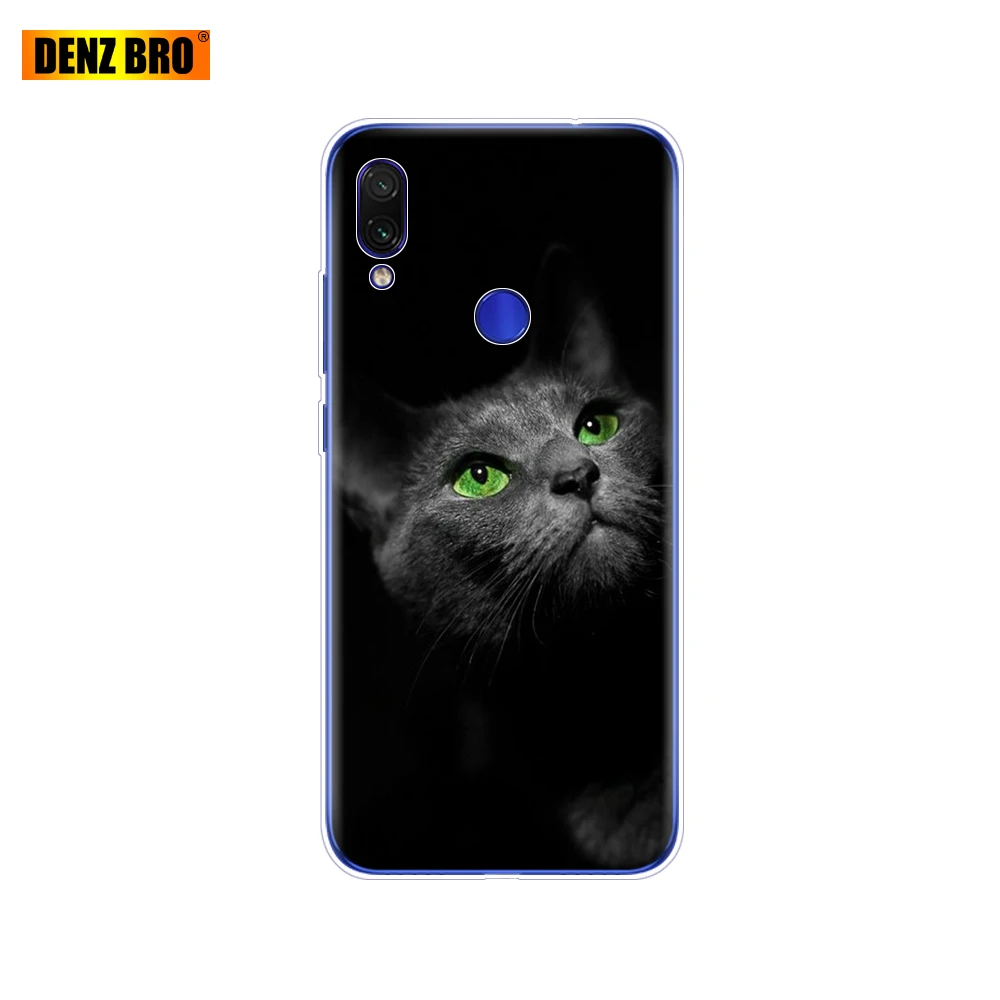 Для Xiaomi Redmi Note 7 силиконовый мягкий ТПУ с рисунком для Xiaomi Redmi NOTE 7 PRO Чехол 6,3 дюймов Funda Coque Redmi Note7 чехол бампер
