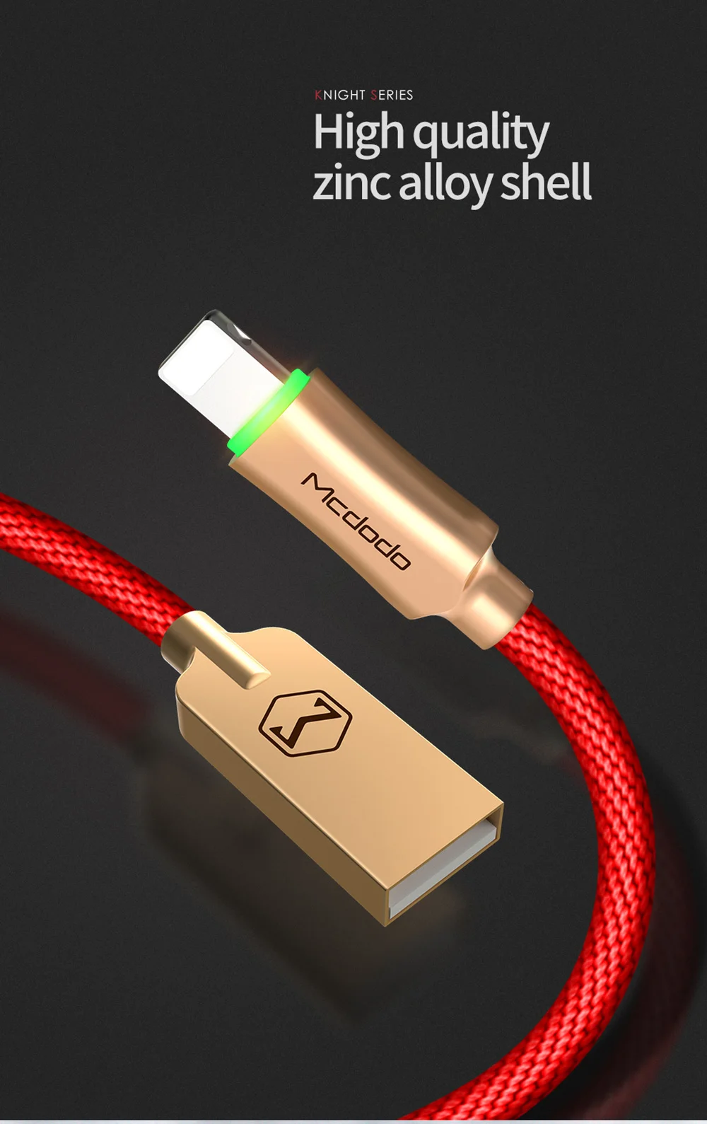 Mcdodo usb-кабель для iPhone XS Max XR X 8 7 6s 6 plus iPad iPod 2.4A кабель для быстрой зарядки и передачи данных зарядное устройство для телефона автоматическое отключение провода
