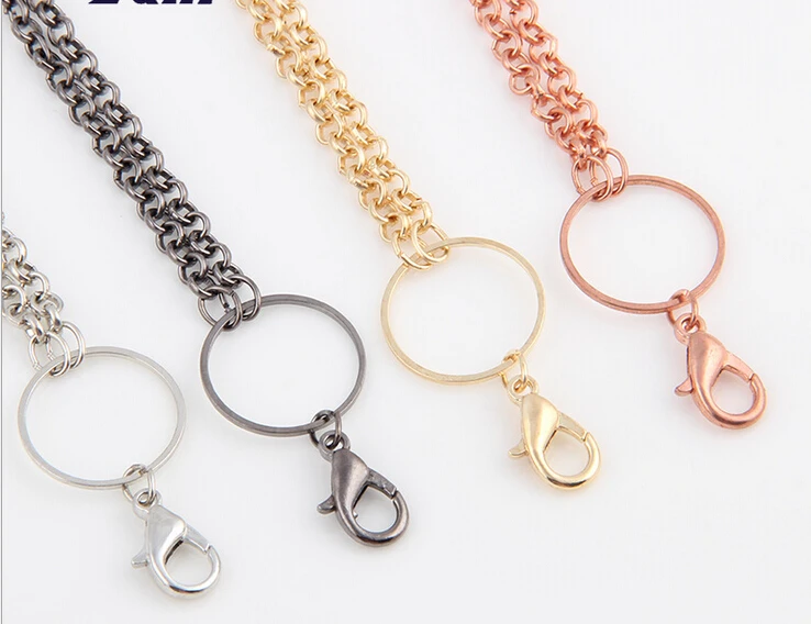 4pcs Four Colors 600mm Length Necklace Chains Fit Pendants Glass Lockets NK003-4 | Украшения и аксессуары