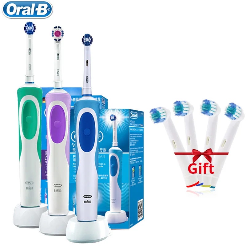 Oral B 2D Электрический Зубная щётка аккумуляторная для взрослых на каждый день зубы