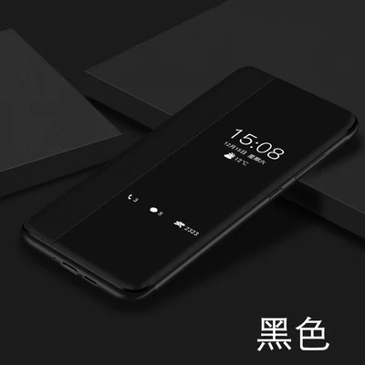 Роскошный кожаный чехол с Откидывающейся Крышкой для huawei P30 P30 Pro 360, полностью защитный чехол Huwei P30pro Etui Coque fundas Capa - Цвет: Black