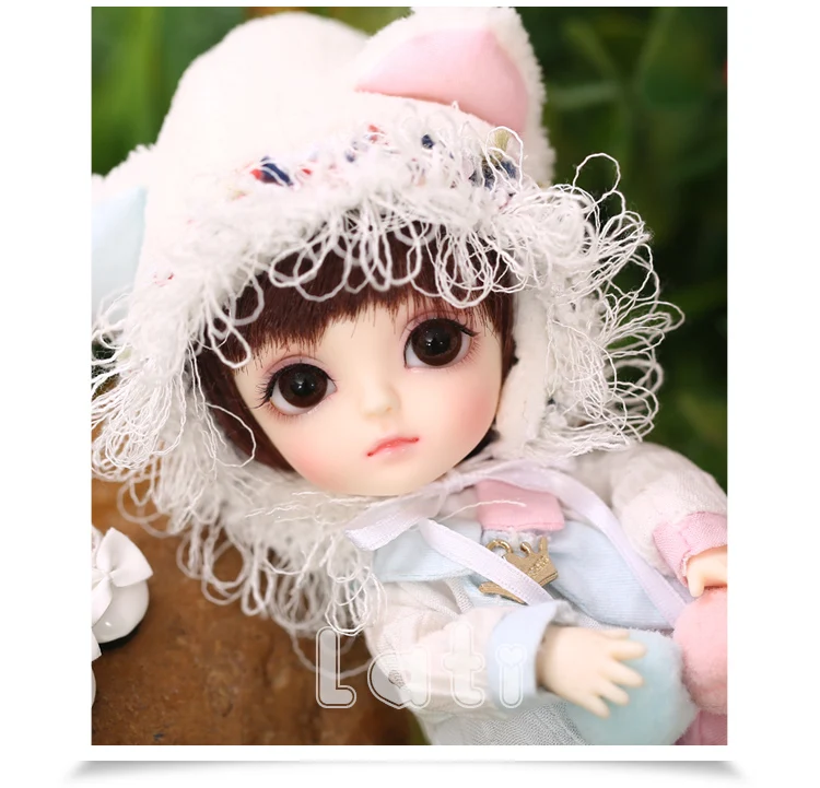 Новое поступление лати желтый счастливый 1/8 BJD SD YoSD кукла высокое качество милые игрушки для девочек шарнирная кукла