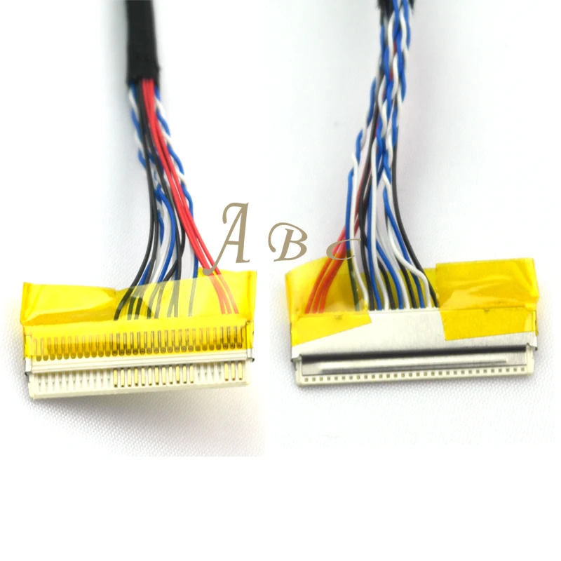 Оптовая продажа 10 шт. FIX 30P S6 30 контактов один 1ch 6 бит LVDS кабель для 13 3 15 дюймов JAE FI