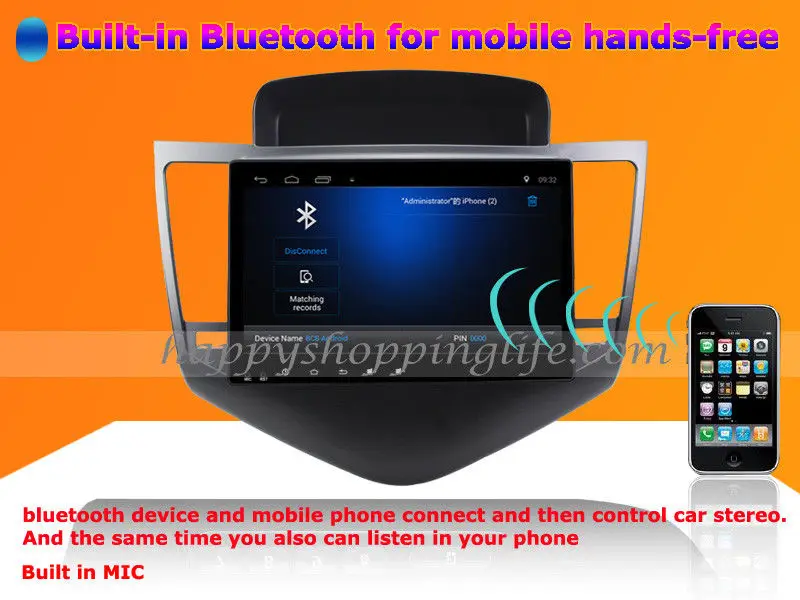 9 &quotAndroid 8 0 автомобильный мультимедийный плеер для Chevrolet Cruze Holden 2008-2016 DVD Авто Радио