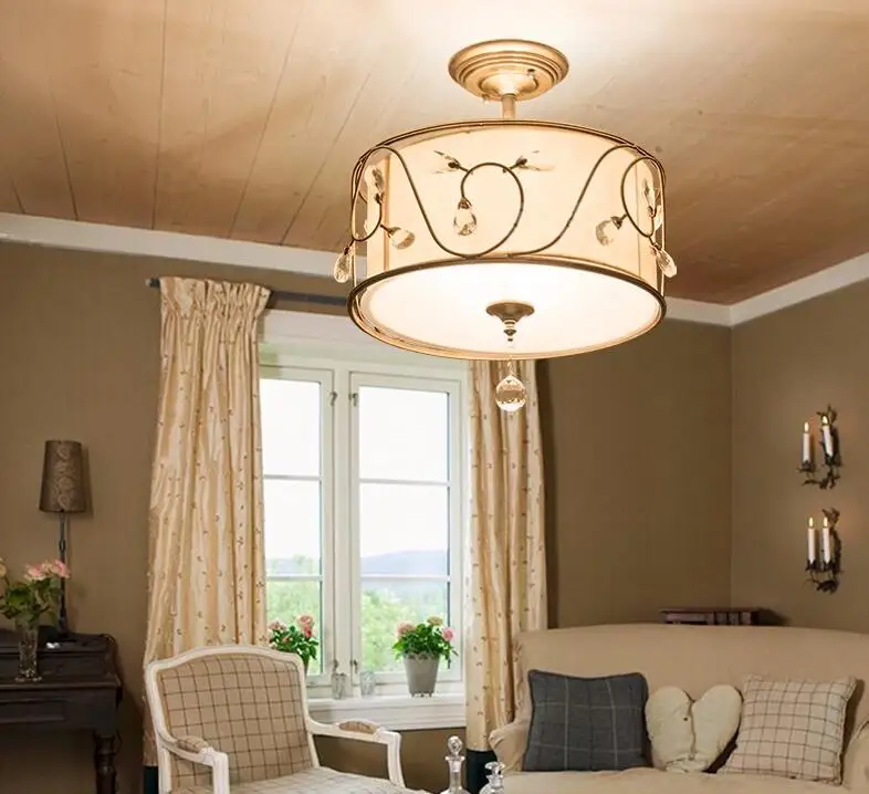2018 Новые Домашние светодиодные Хрустальные потолочные светильники Современные