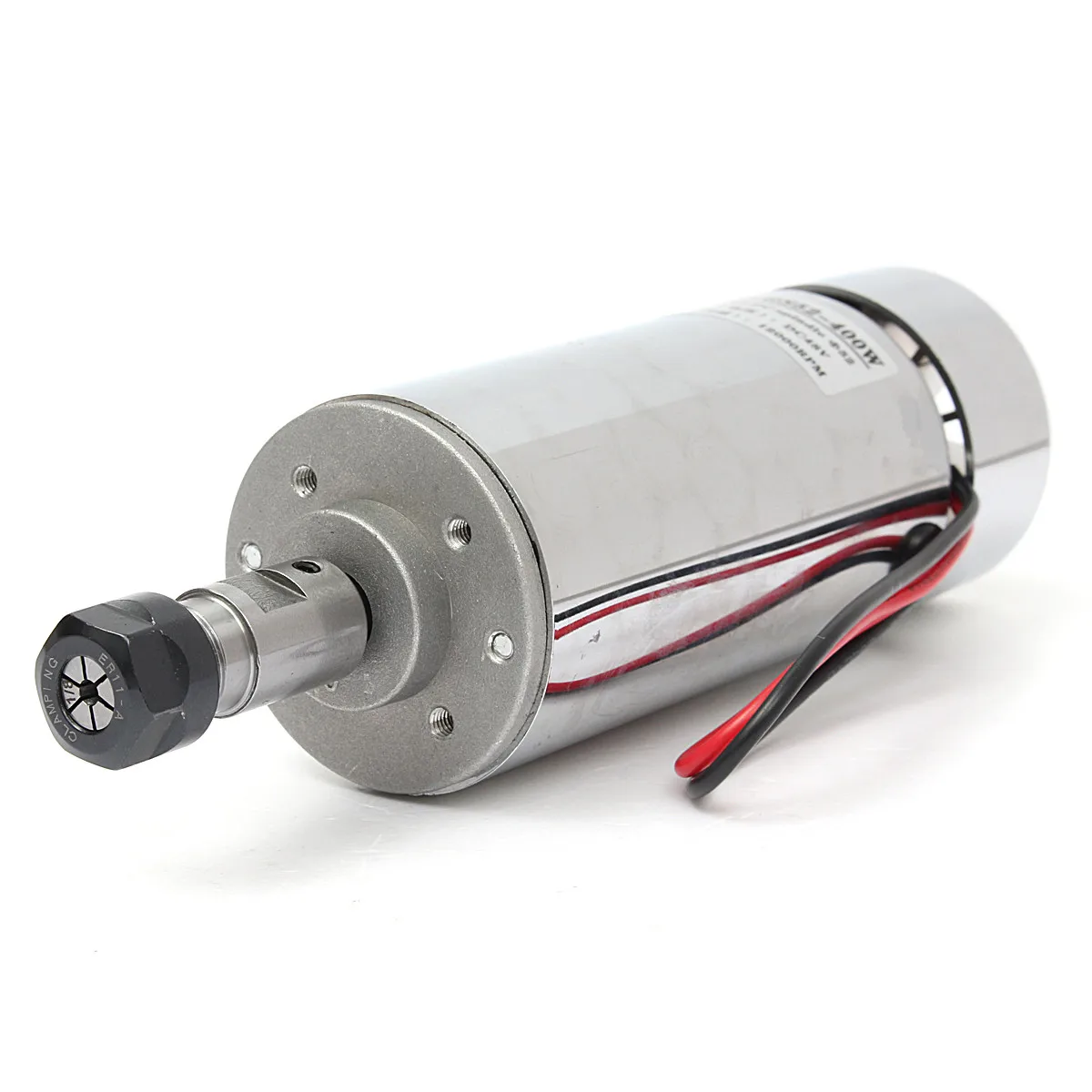400W DC 12V-48V 12000rpm High-speed Air Cooled Spindle Motor 500mN.m for Engraving Milling
