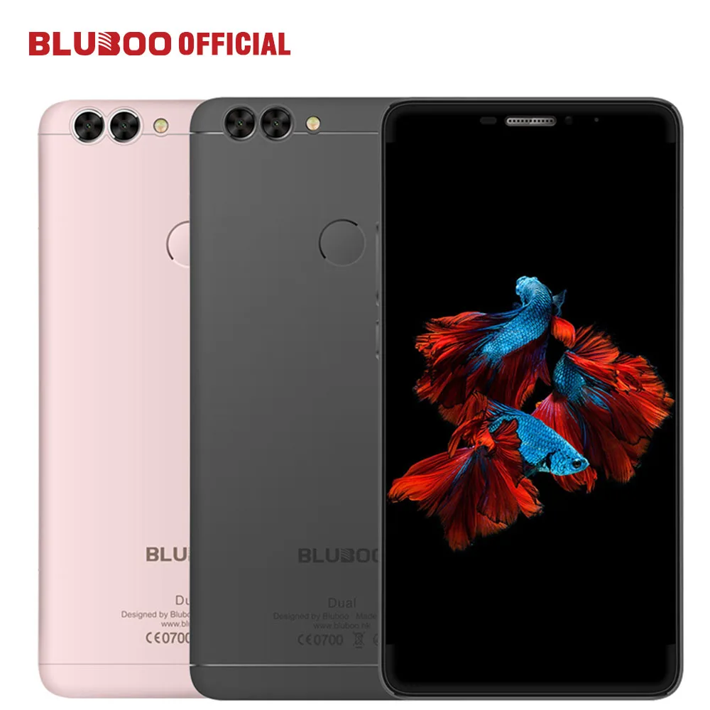 BLUBOO Dual 5.5 &quotFHD Двойная Камера Заднего Вида 4 Г LTE Сотового телефона MTK6737T Quad Core 2 RAM 16