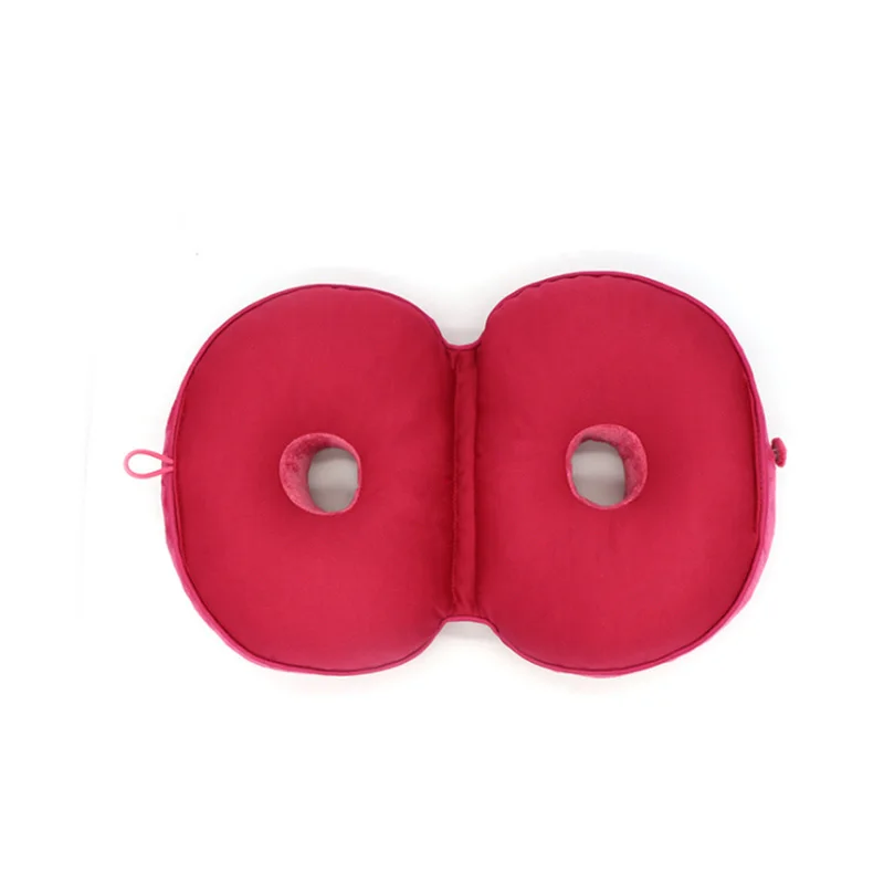 UFRIDAY 3D многофункциональная подушка для сидения с эффектом памяти Coussin Подушка плюшевая подушка для бедер два лепестка двойное отверстие подушки для сидения Cojine