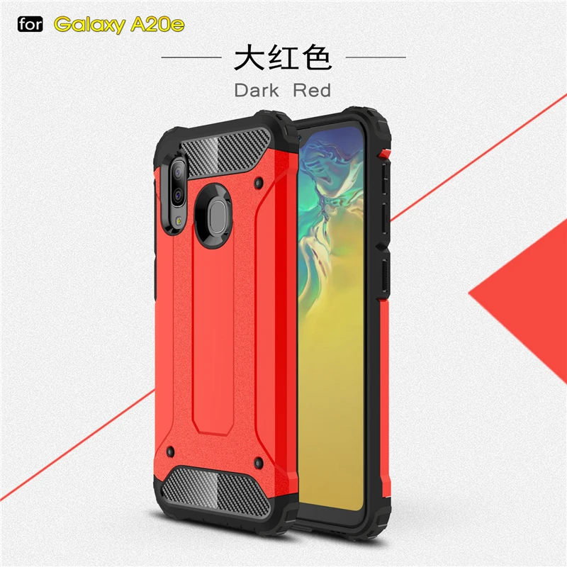 Чехол для Samsung Galaxy A20E задняя крышка телефона жесткий силиконовый чехол из