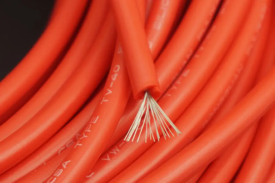Silicone Wire Super flexible high temperature High Voltage Cable - 22AWG 40KV | Electrical Wires