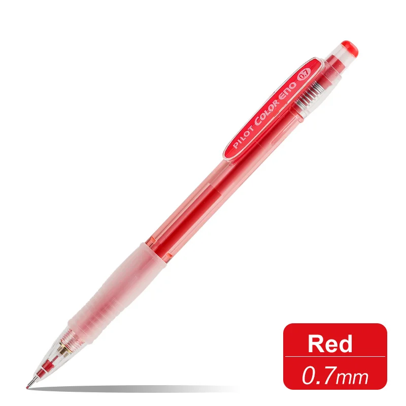 HCR-197 Red Pilot color Eno механический карандаш 0,7 мм Выдвижной цветной свинцовый автоматический карандаш для манги рисования Kawaii канцелярские принадлежности - Цвет: HCR-197 Red