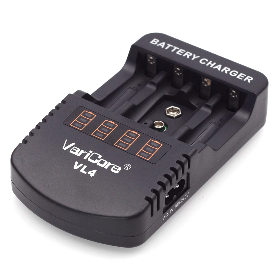 VariCore VL4 18650 Charger 3.7V Charging 16340 18350 Lithium Battery 1.2V AA NiMH | Электроника
