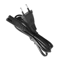 8 dc plug charger cable lead cord 1 5m 5ft figure short c7 to eu european 2 pin plug ac power cable multi charging cable