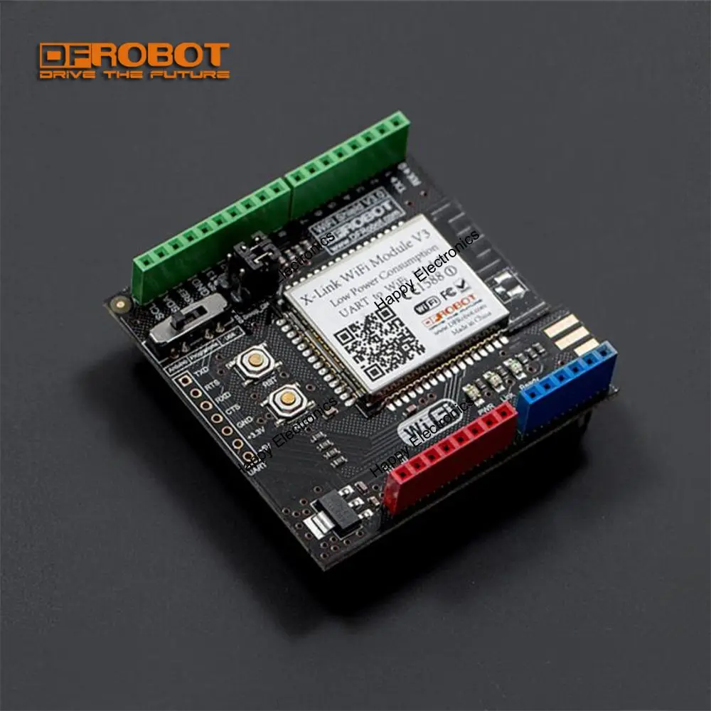 DFRobot WiFi Щит Модуль V3 с PCB антенной 5 в 802.11b/g/n 2 4 ~ 497G 54 Мбит/с поддерживает AP и STA