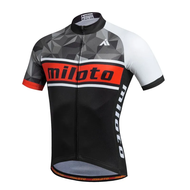MILOTO Pro Team Мужская велосипедная Джерси Ropa Ciclismo одежда с коротким рукавом