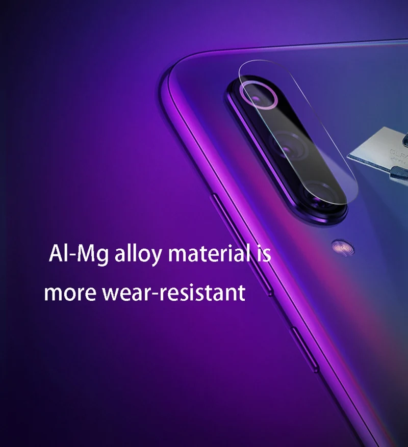 For Xiaomi Redmi Note 7 Pro MI9T 7A Case Xiomi Mi 9 SE MI9 9T Pro 8 Lite Cover Tempered Glass Camera Screen Protector Note7 Ring