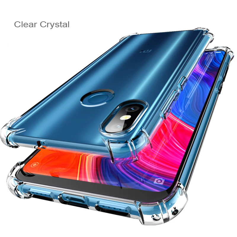 JCDA чехол Xiaomi mi 8 Lite красный Note 6 Pro S2 Y2 противоударный ТПУ Мягкие силиконовые