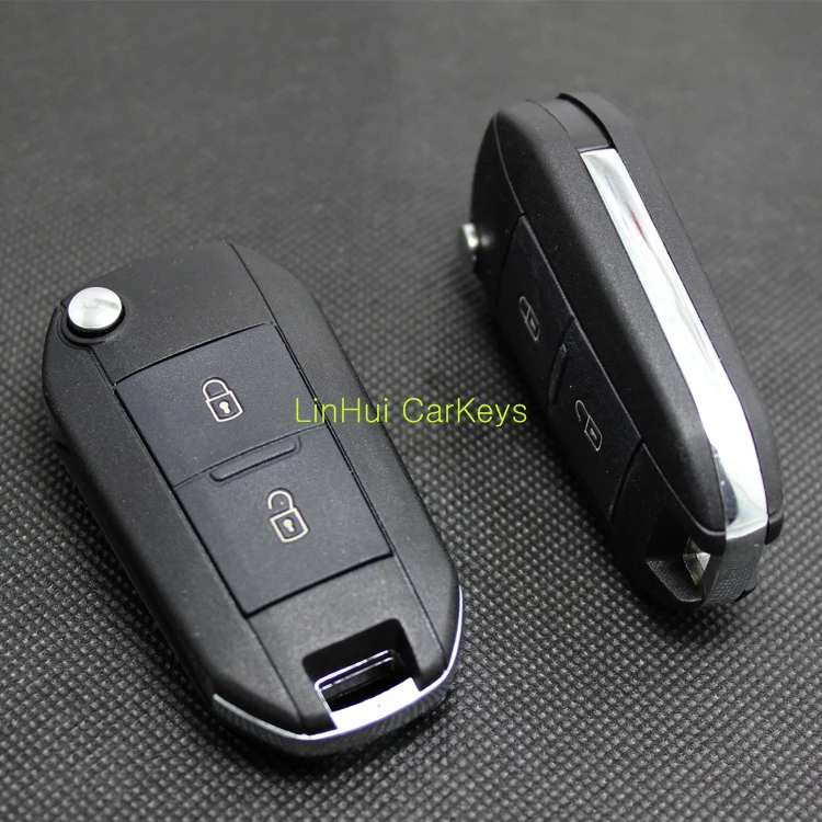 PINECONE для ключа чехол CITROEN C4 C5 C TRIOMPHE QUATRE 2 кнопки дистанционного модифицированный