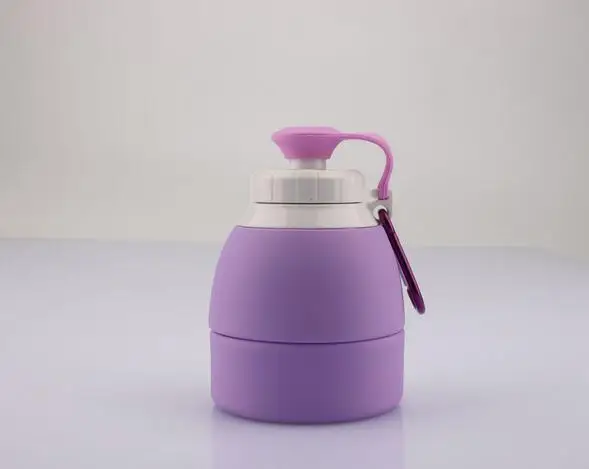 580ML Portable Sport Water Bottle Silicone Outdoor Travel Drinking Collapsible Folding Coffee Tea Cup Drink 50P97 | Дом и сад