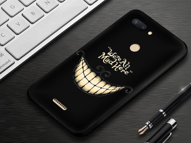 Чехол EiiMoo Funda для Xiaomi Redmi 6, чехол для Xiaomi Redmi 6A, силиконовый чехол для задней панели телефона Xaomi Redmi 6 6A, мягкий чехол из ТПУ