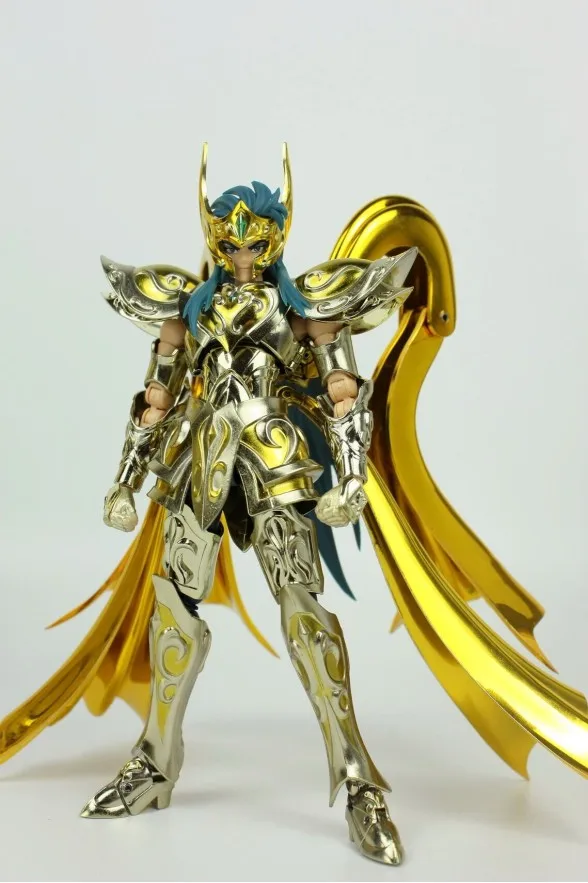 GT великолепные игрушки модель Aquarius Camus soul of god ST Seiya металлическая Броня Ткань Миф золото Ex 2,0 фигурка