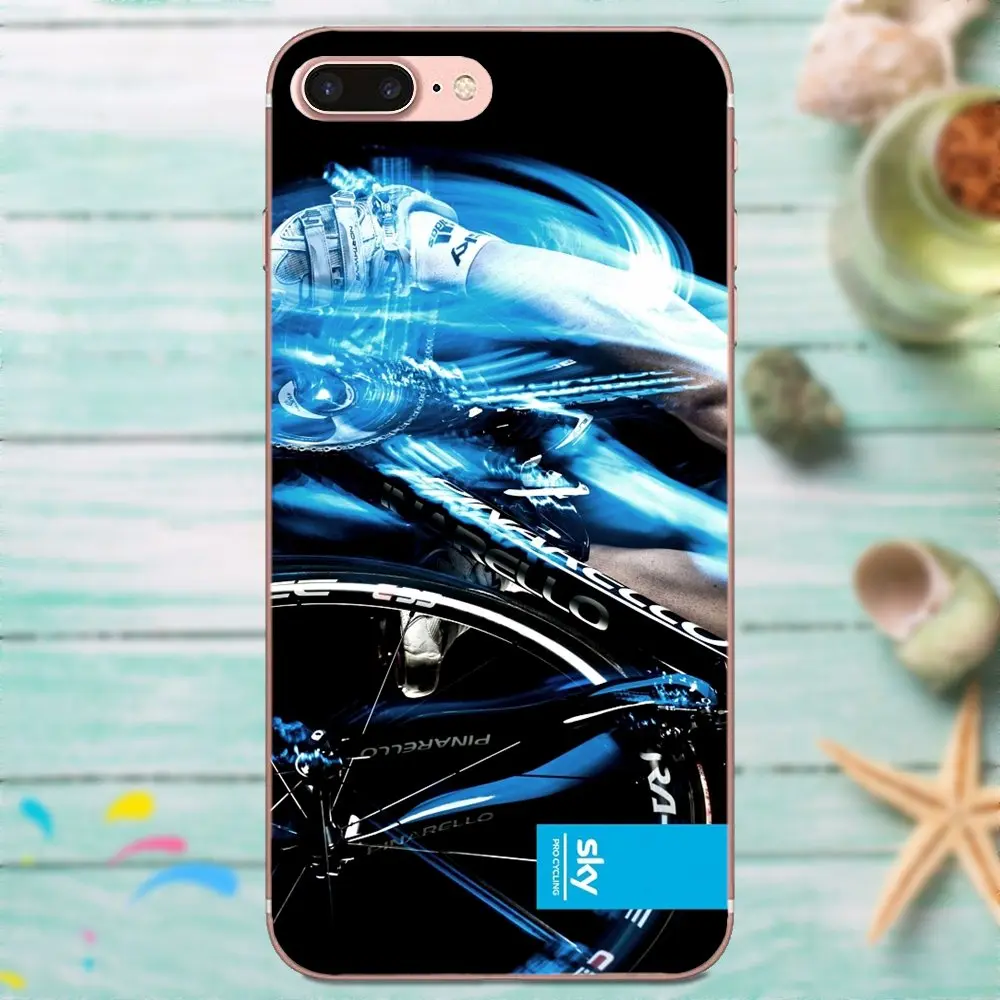 Для Apple iPhone X XS Max XR 4 4S 5 5C 5S SE 6 6S 7 8 Plus мягкое Новое поступление Team Sky Pro Велоспорт |
